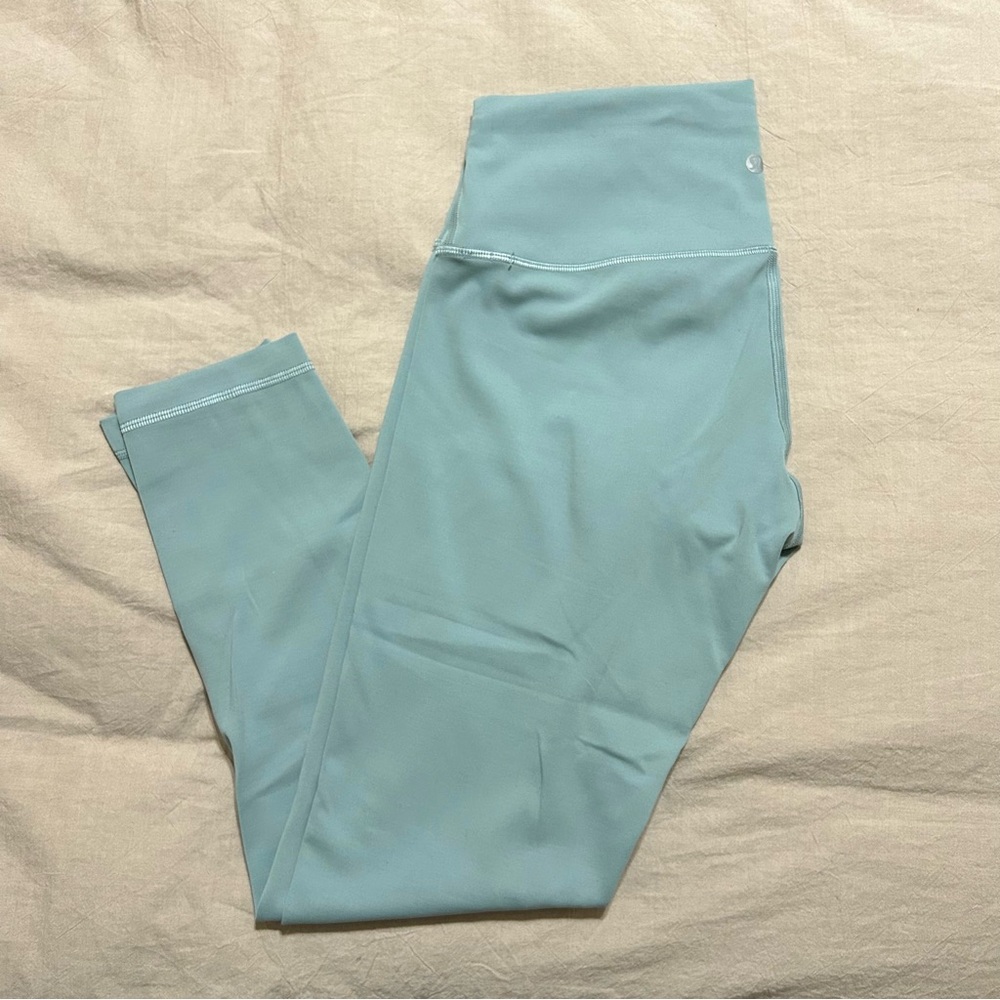 Lululemon Align Leggings in seafoam color